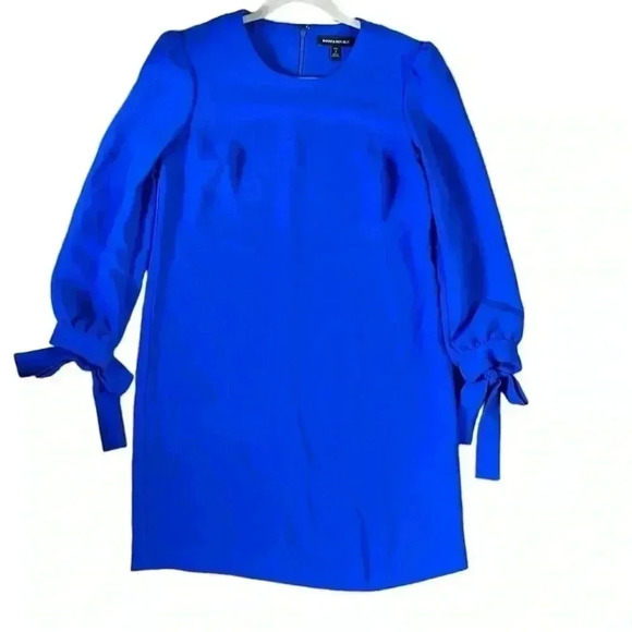 Banana Republic Tie Sleeve Shift Dress Size 2P - Picture 1 of 5